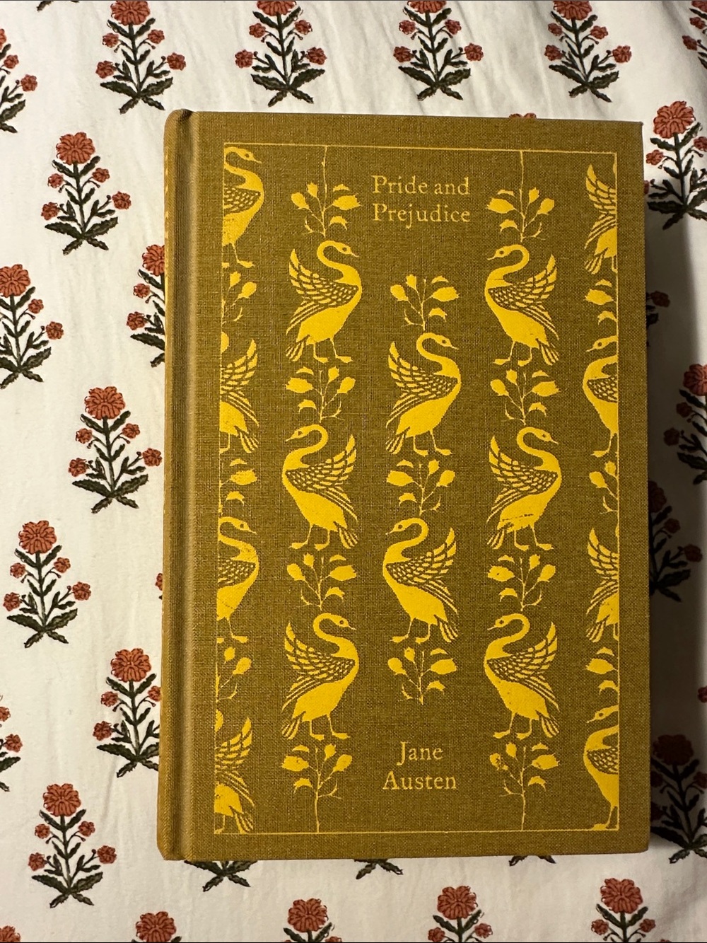 Pride and Prejudice by Jane Austen - Yellow Decorative Hardcover
